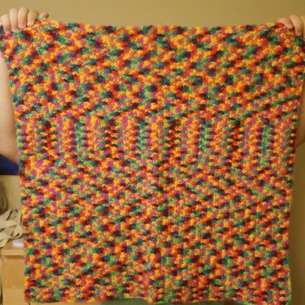 Make a Rainbow Baby Blanket
